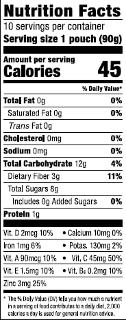 Organic Tree Top Peach Fruit Pouches, 3.2 oz (Pack of 10) | Healthy Kids Snacks, Lunch Box Treats & On-the-Go Fruit Puree for Toddlers