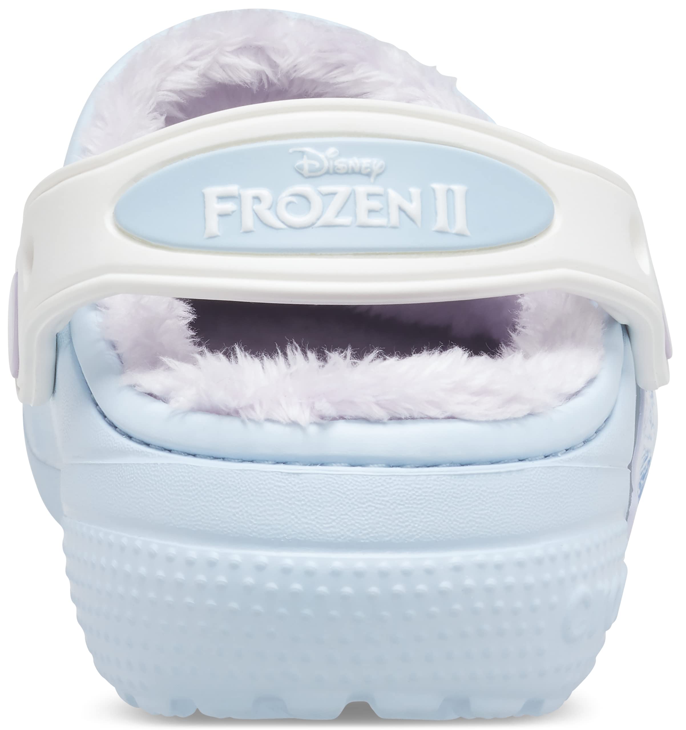 Crocs Unisex-Child Fun Lab Lined Disney Frozen II Clog - Kids' Comfortable Winter Shoes for Indoor & Outdoor Play, School & Disney Theme Park Visits