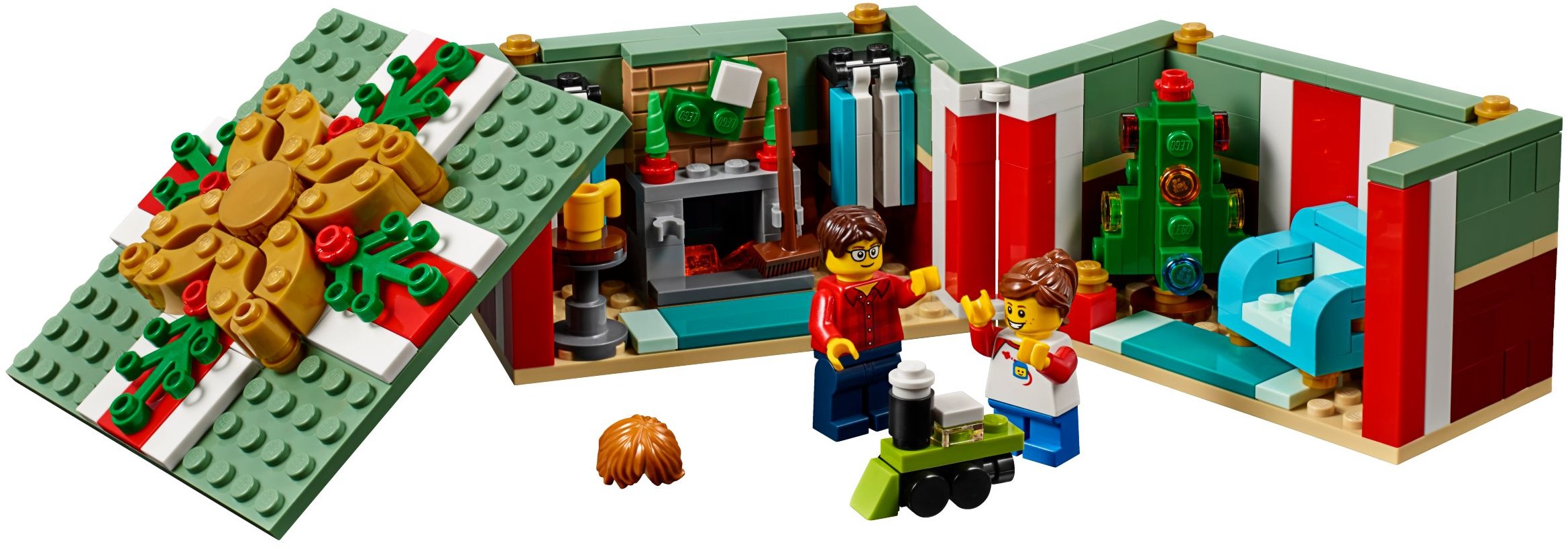 LEGO 40292 Christmas Gift Box Building Set - Holiday Decor, Festive DIY Toy for Kids & Adults - Perfect for Christmas Tree Ornaments & Seasonal Home Decor