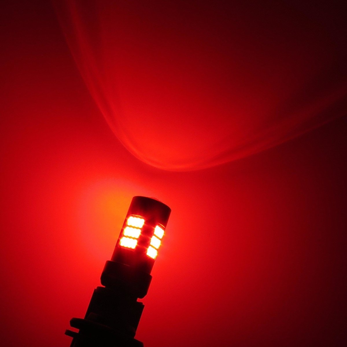 BAY15D 1157 LED Bulbs 4014 54 SMD - Super Bright Red Brake and Tail Lights for Cars, Trucks, SUVs - Perfect for Night Driving and Enhanced Safety