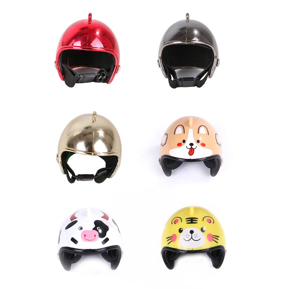 Funny Chicken Helmet Pet Hat - Gold Bird Headwear for Chickens, Ducks & Poultry | Cute Costume Accessory for Pet Parties, Halloween & Photo Shoots