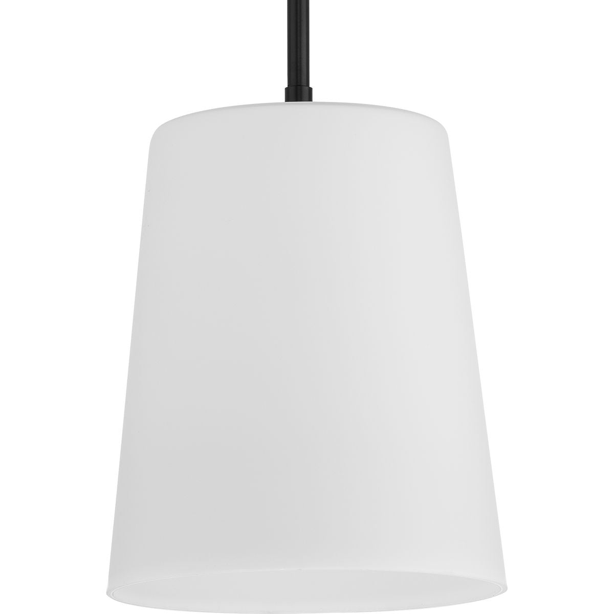 Clarion Collection One Light Etched White Glass Pendant Lighting Fixture - Modern Ceiling Light for Dining Room, Kitchen Island & Bedroom