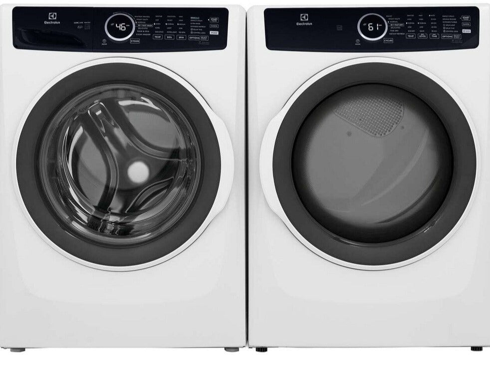 Electrolux 743 Series 5.2 cu ft Front Load Washer and Electric Dryer Set - Perfect for Laundry Rooms, Apartments & Energy-Efficient Homes