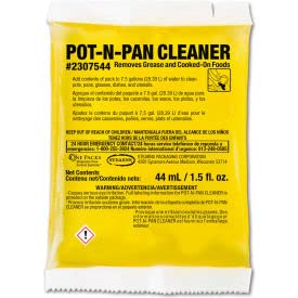 Stearns Pot and Pan Cleaner - 100 Pack (1.5 oz Each) - Heavy Duty Degreaser for Kitchen, Grill, Oven, Stove - Commercial & Home Use