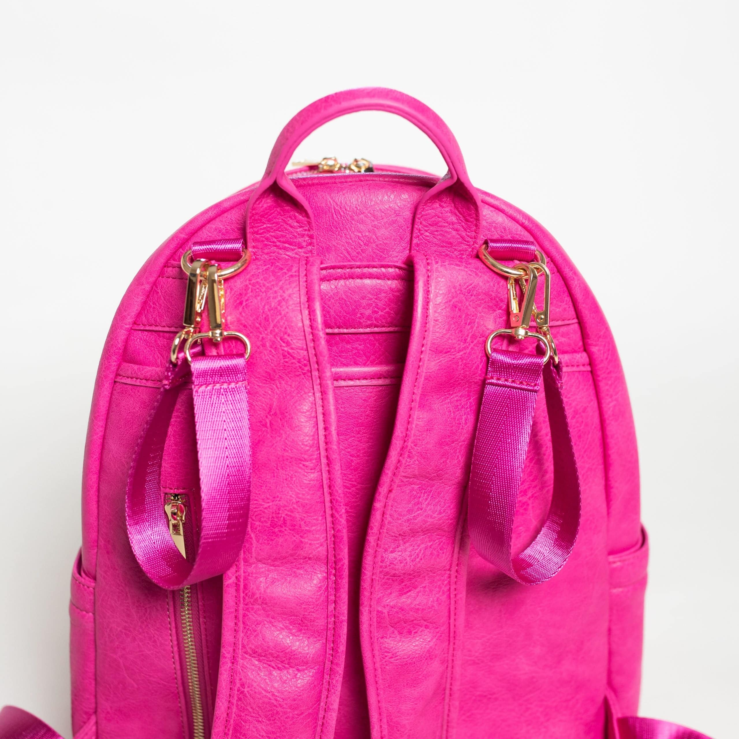 Pink Leather Tote and Duffle Bag Set for Women - Stylish Travel & Gym Companion | Perfect for Work, Weekend Getaways & Fitness Essentials