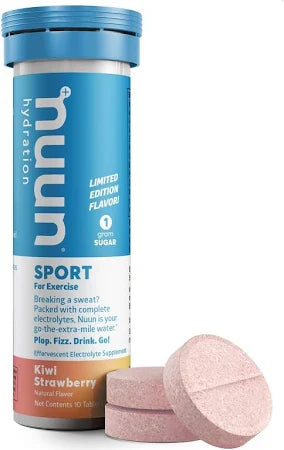 Nuun Sport Electrolyte Tablets - Hydration Boost for Athletes & Active Lifestyles | Perfect for Running, Cycling & Workouts