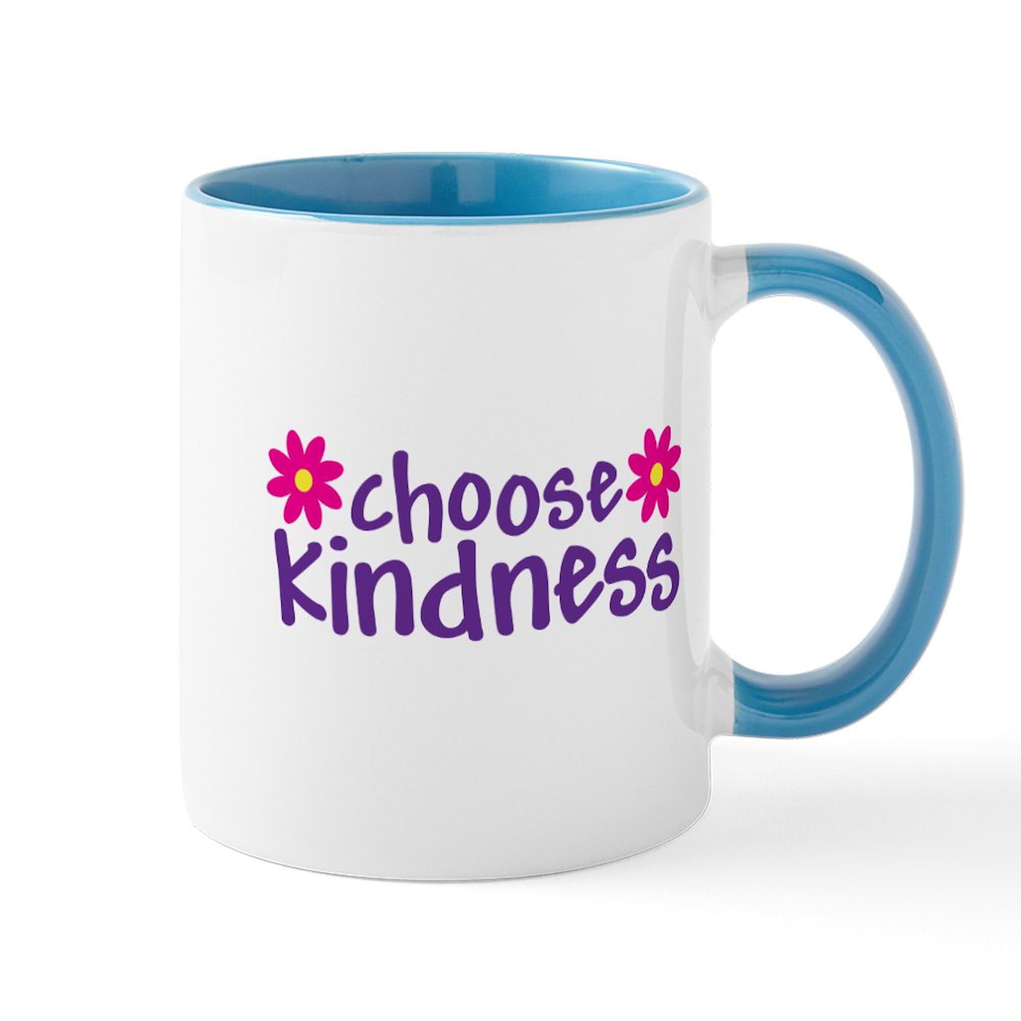 Choose Kindness Ceramic Coffee Mug 11 oz (325 ml) - Inspirational Gift for Friends, Office, or Home Use | CafePress