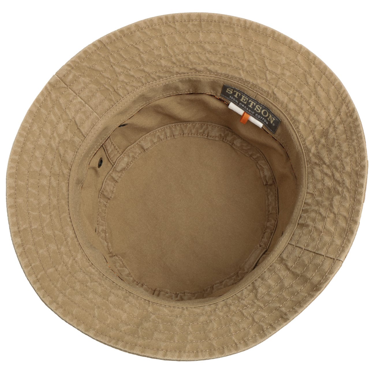 Stetson Delave Cotton Hat for Men & Women - Breathable Summer Sun Hat for Outdoor, Beach, and Travel - Stylish Unisex Wide Brim Hat for UV Protection