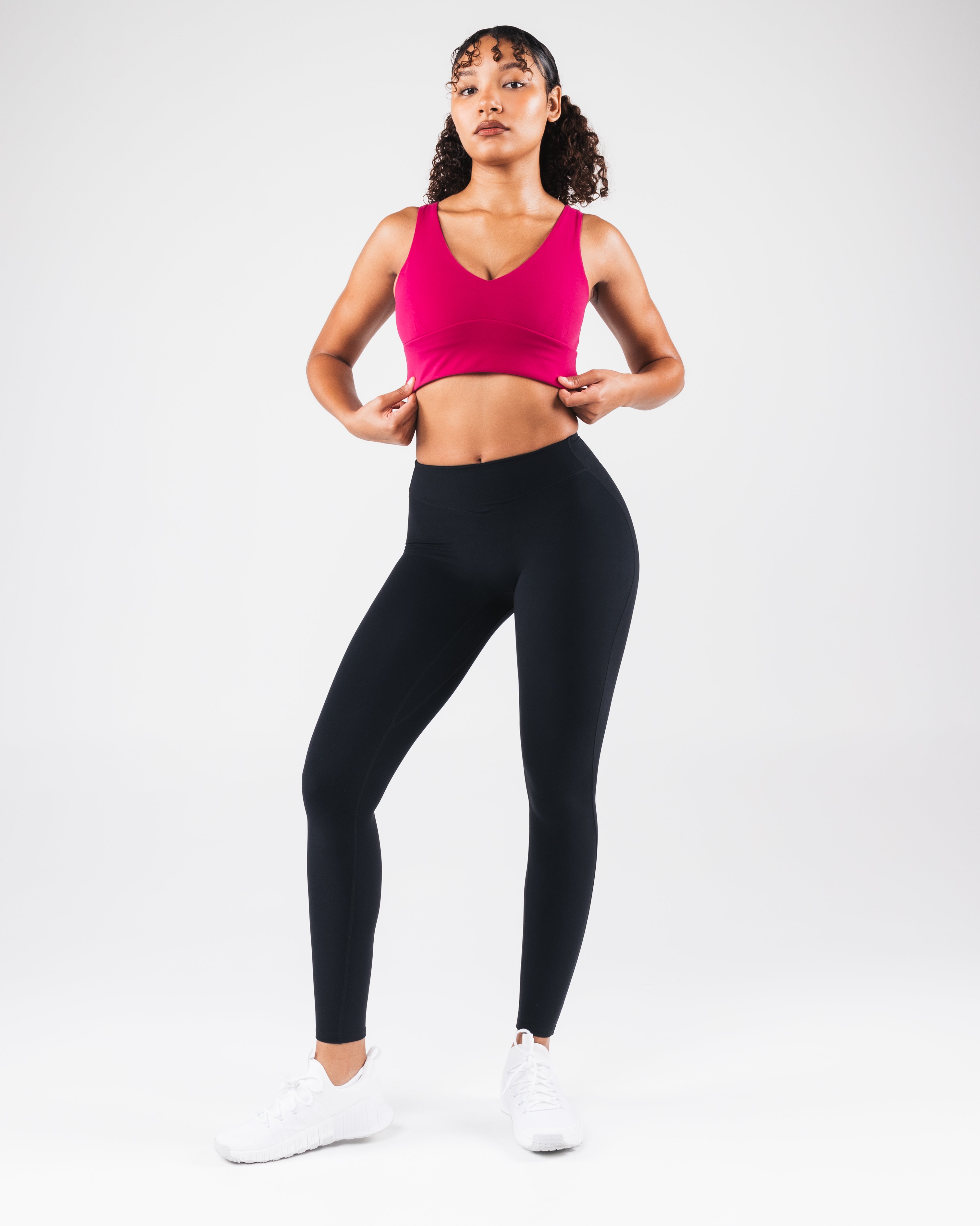 Celeste Bra for Women C/D Cup - Comfortable Wireless T-Shirt Bra in Berry - Perfect for Everyday Wear, Workouts, and Lounge