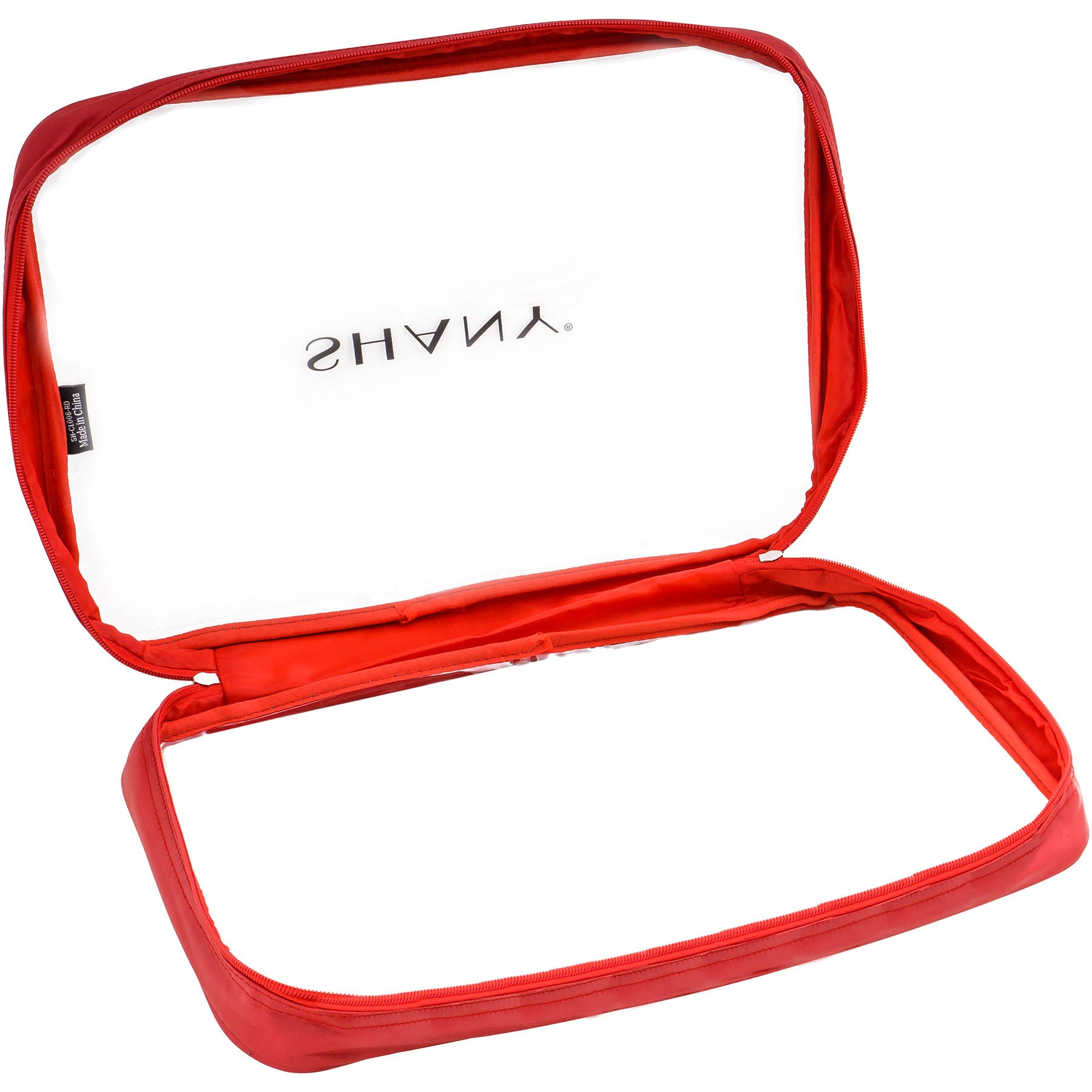 Clear PVC Large Cosmetic Organizer Bag - Travel Makeup Storage Case for Toiletries, Brushes & Skincare | Perfect for Home, Gym & Travel