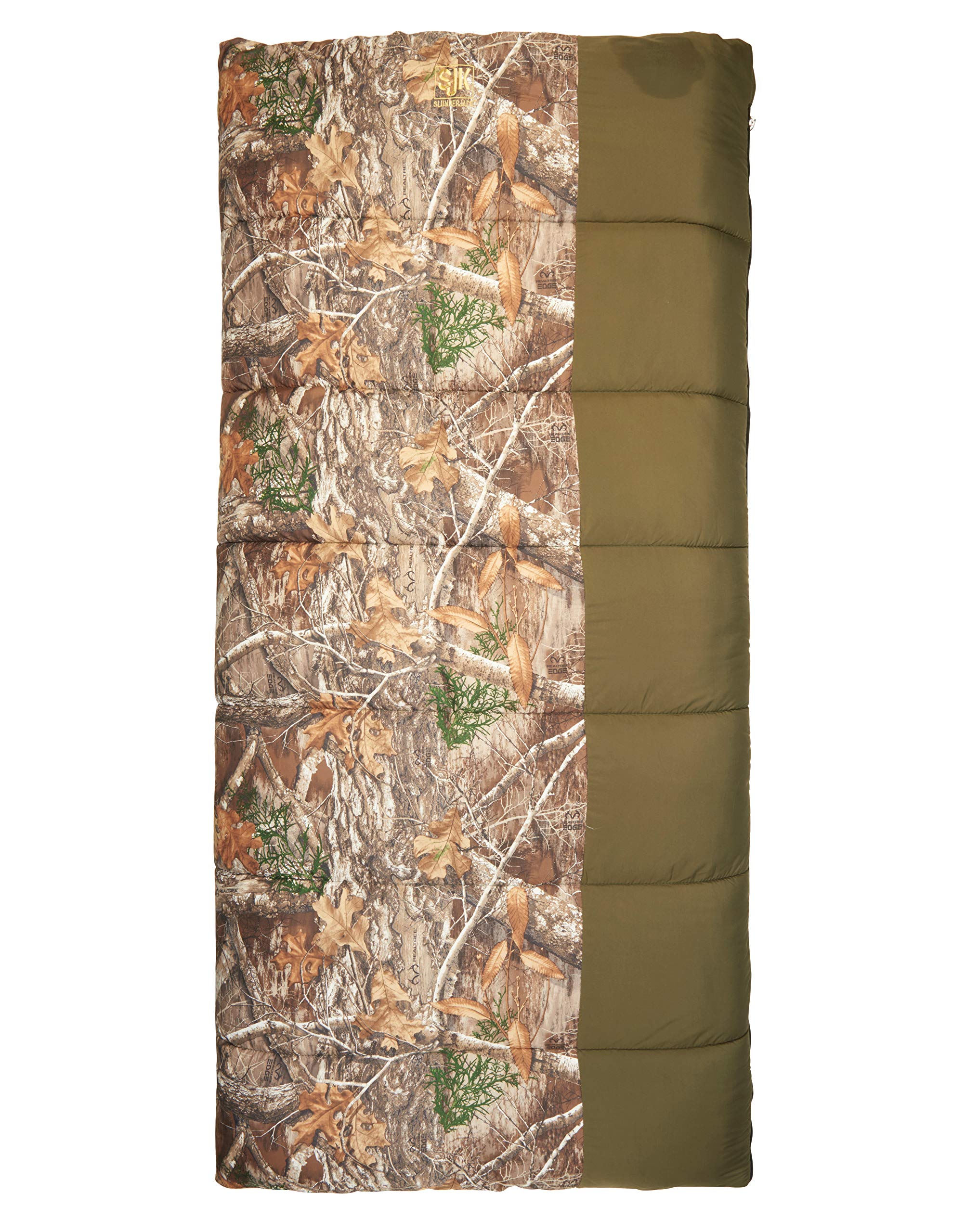 Slumberjack Middle Fork Adult Sleeping Bag - Lightweight & Durable for Camping, Hiking, Backpacking - Made in USA with Stuff Sack - Perfect for Outdoor Adventures & Cold Weather Camping