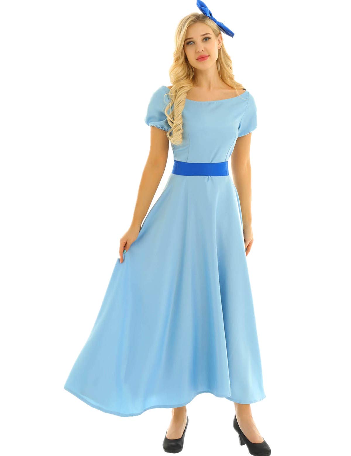 Elegant Adult Women's Princess Dress - Halloween Cosplay Costume, Party Gown & Fancy Dress for Cosplay, Themed Parties & Special Events