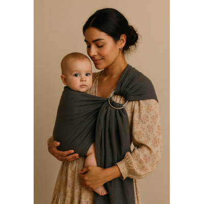 A Mother's Best Companion: The Halkalı Baby Wrap Carrier