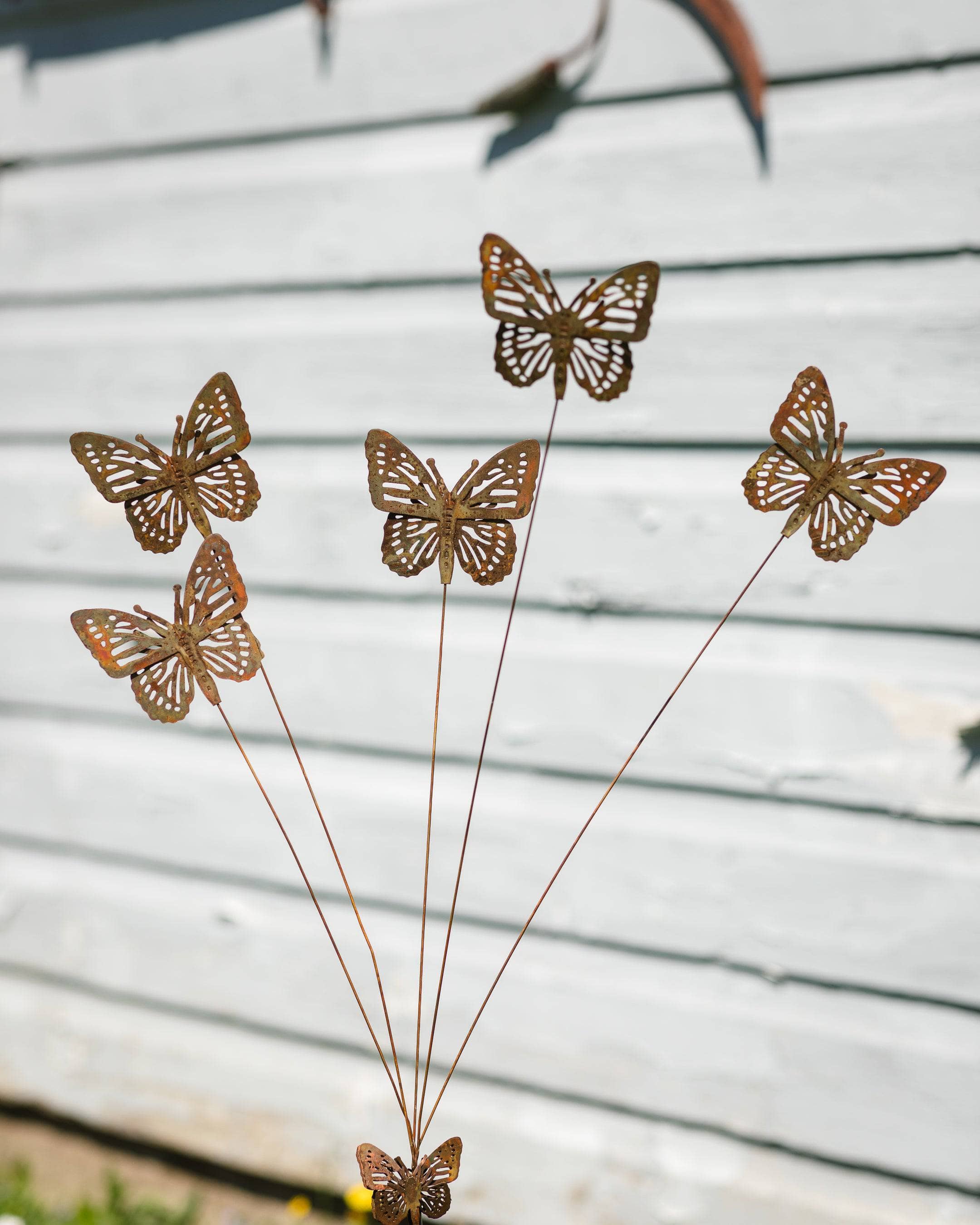 Butterfly Whimsy Flutterer - Elegant Decorative Butterfly Wall Art for Home & Garden Decor | Perfect for Bedroom, Living Room, Nursery & Outdoor Spaces