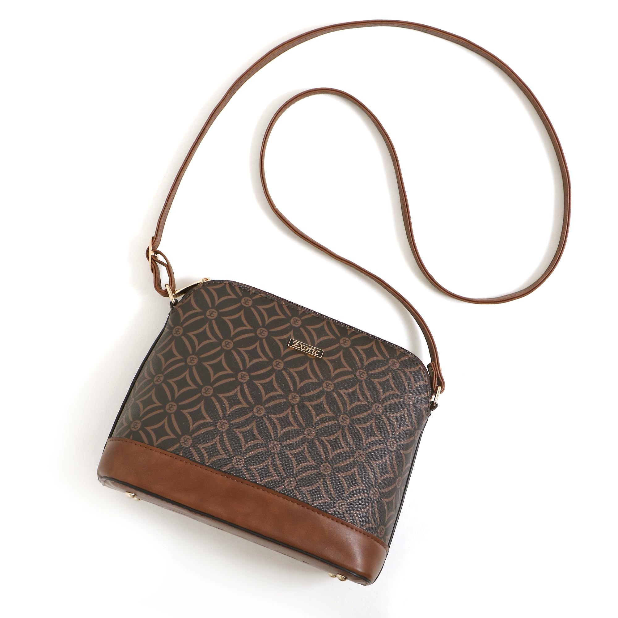 Exotic Ethnic Pattern Shoulder Bag for Women & Girls - Stylish Crossbody Sling Purse for Travel, Shopping & Everyday Use