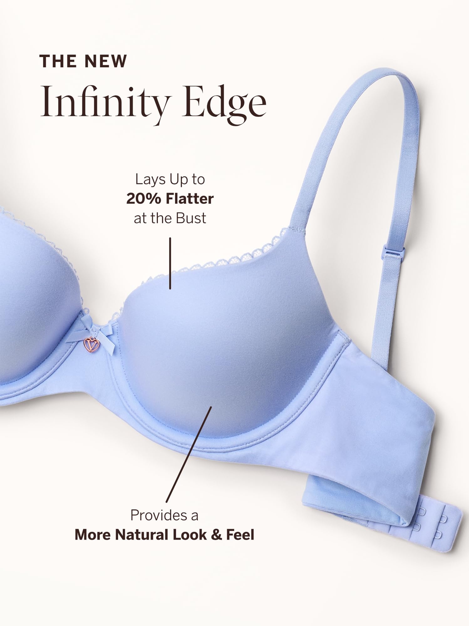 Victoria's Secret Women's Body by Victoria Push Up Bra - Comfortable & Sexy Lingerie for Everyday Wear (32A-38DDD) | Perfect for Date Nights, Work & Special Occasions