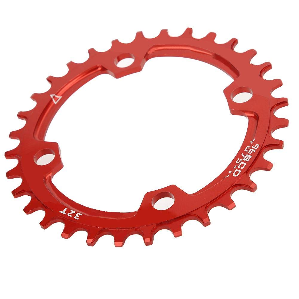 Best 32T Bicycle Chainring - Narrow Wide Round Single Chainring 96BCD for Mountain Bike - Durable & Lightweight for Smooth Shifting - Perfect for Trail Riding & Off-Road Cycling
