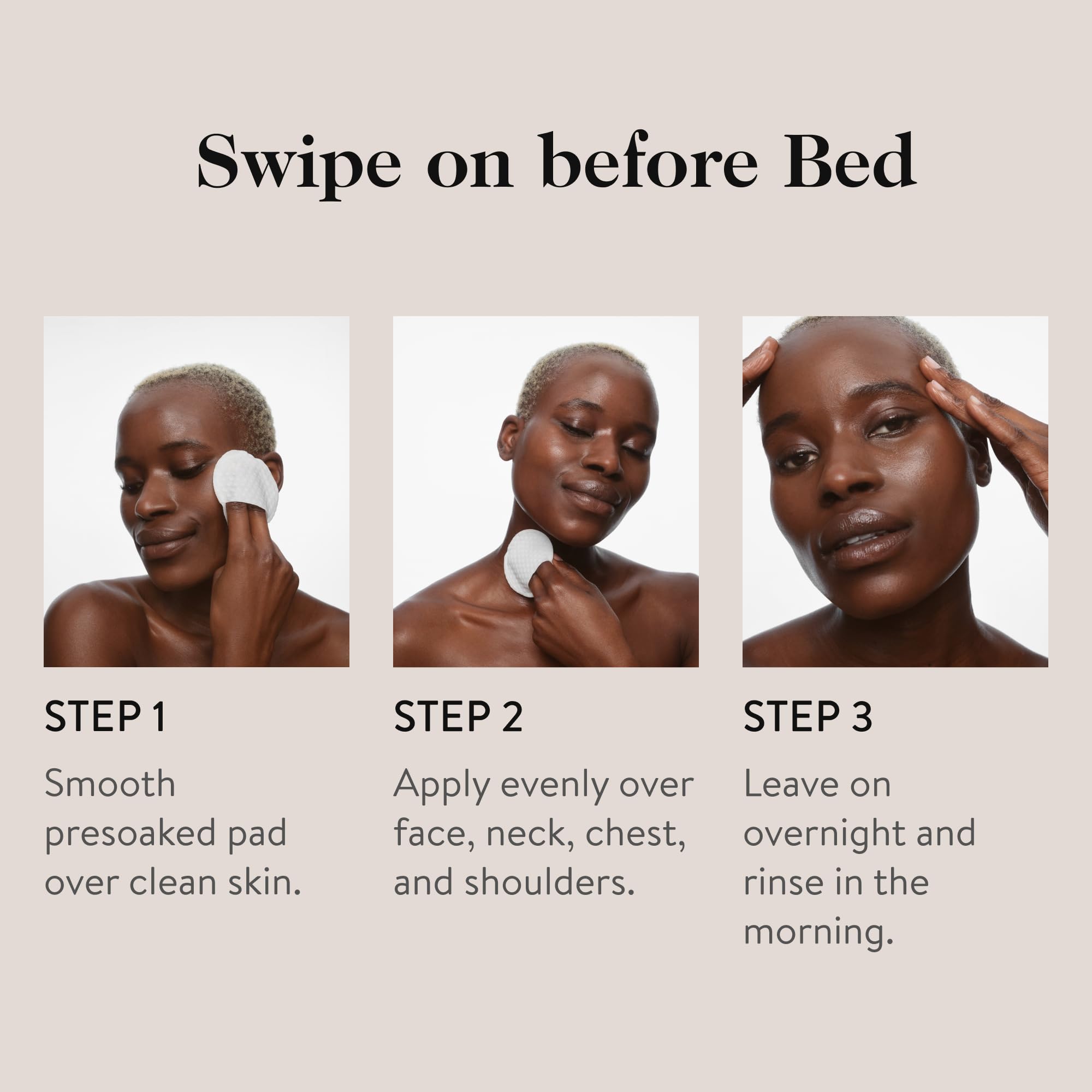 Goop Beauty 15% Glycolic Acid Exfoliating Pads - Professional Strength Chemical Peel Treatment for Glowing Skin | Paraben & Silicone Free Facial Exfoliator | 12 Pads for Daily Skincare Routine | Perfect for Acne Prone & Dull Skin