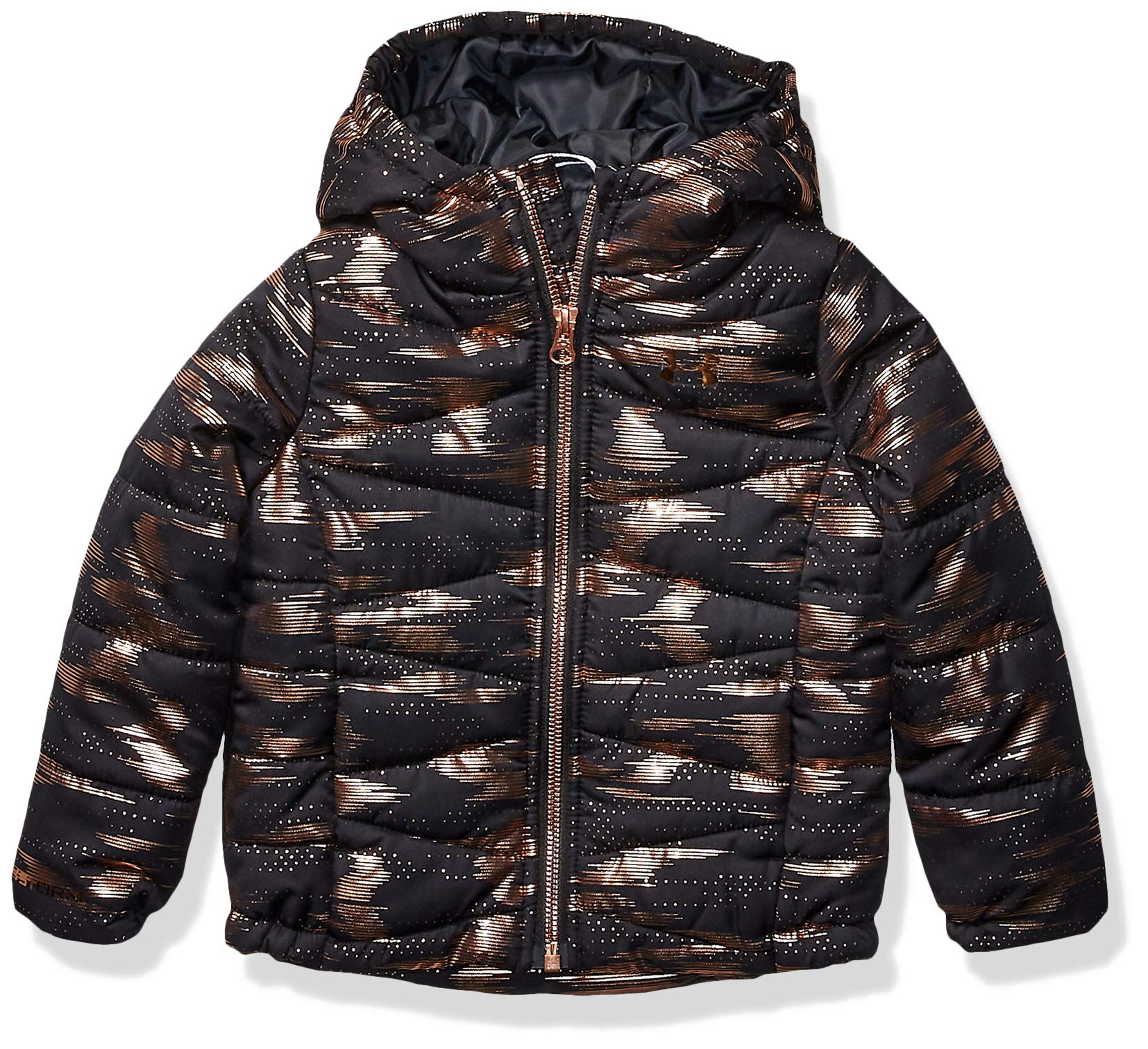 Under Armour Baby Girls' ColdGear Prime Puffer Jacket - Warm Winter Coat for Toddlers & Infants - Water-Resistant & Insulated - Perfect for Outdoor Play, Snow Days & Cold Weather Adventures