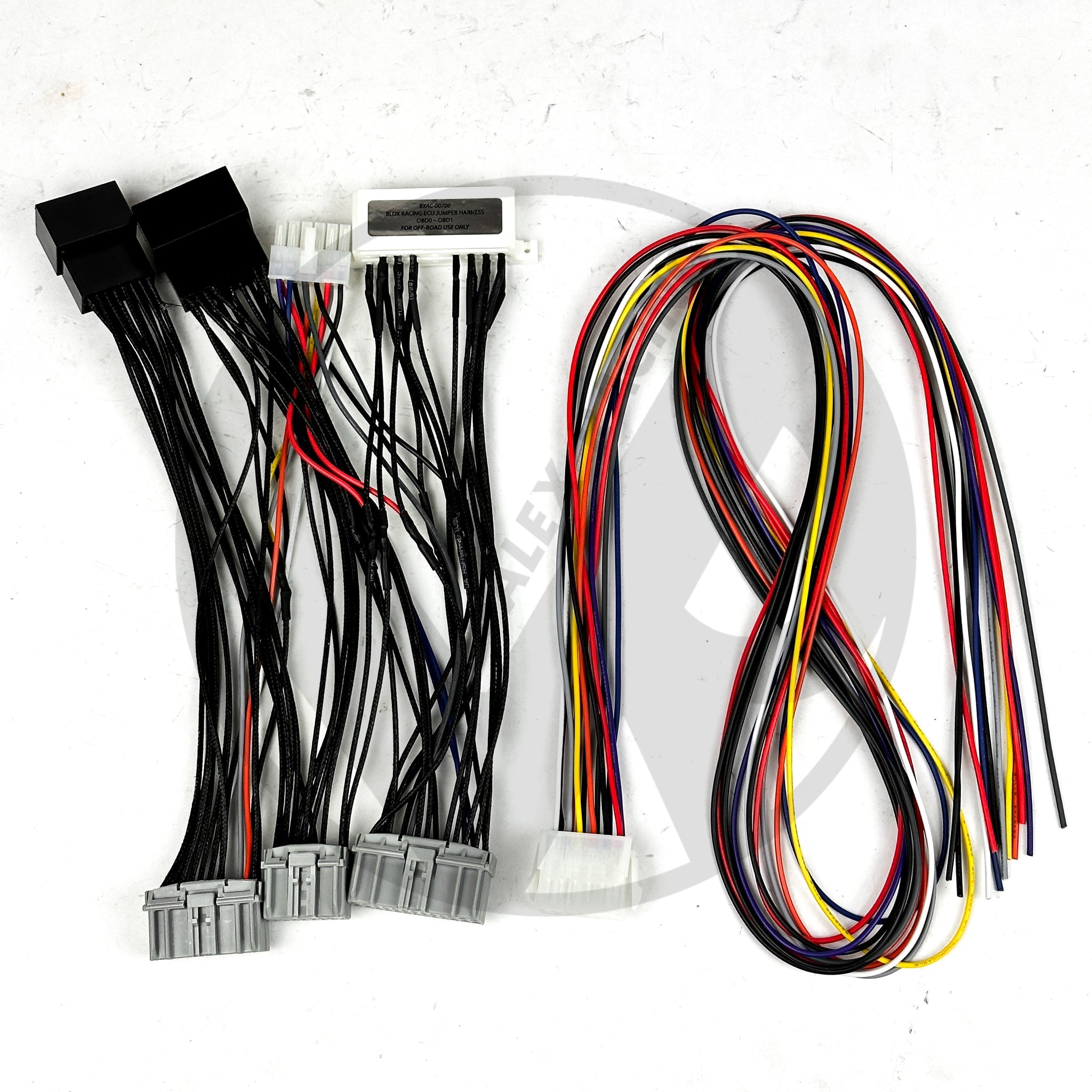 BLOX Racing ECU Jumper Harness OBD2B to OBD1 Adapter - Compatible with Honda Civic, Integra, Accord, CRV - Perfect for ECU Tuning & Engine Swaps