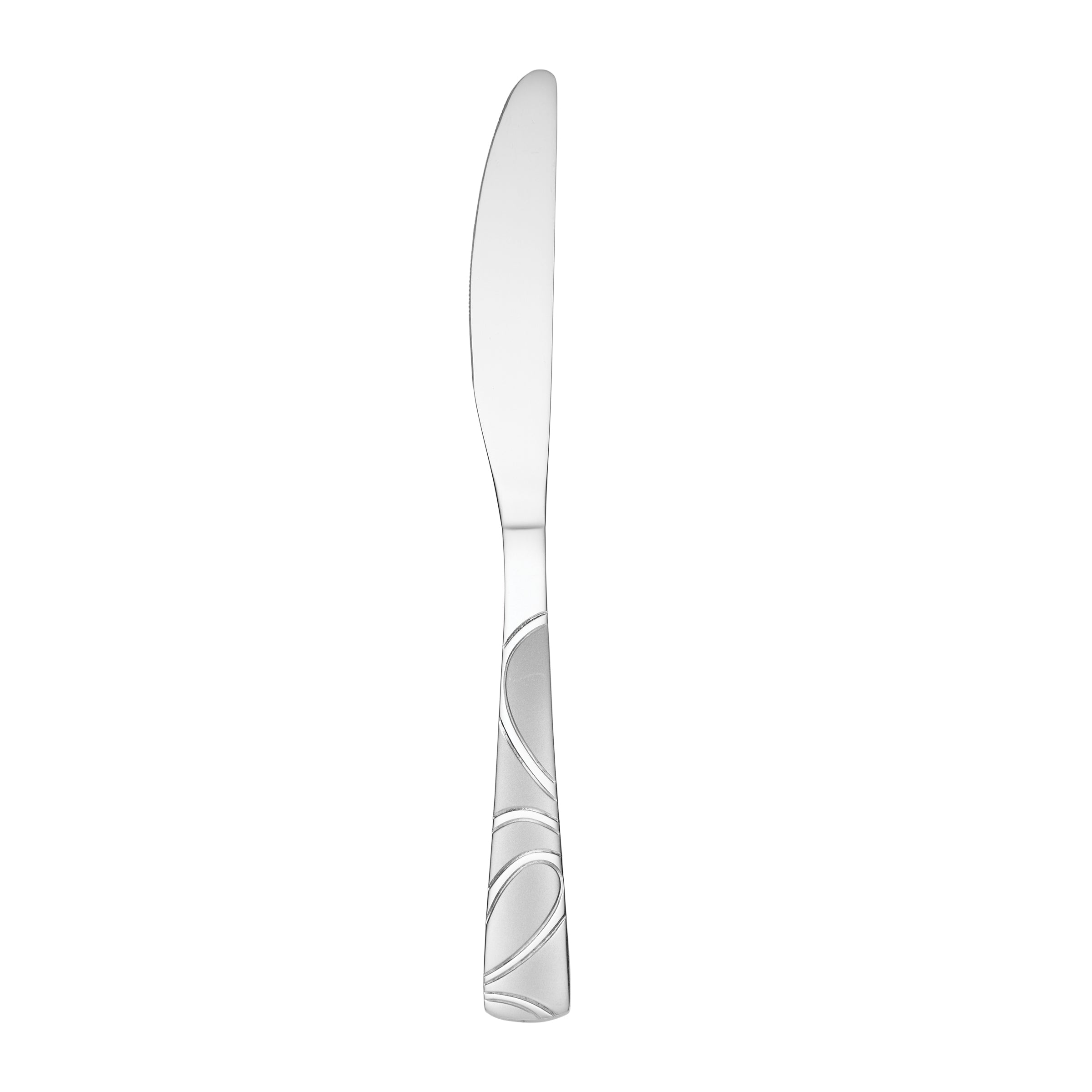 Premium Stainless Steel Sasha Sand Dinner Knife Set - Elegant Cutlery for Fine Dining, Wedding Gifts & Formal Table Settings