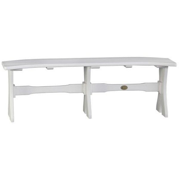 Poly Table Bench - Durable Outdoor Furniture for Patio, Garden, and Backyard Seating | Perfect for Dining, Lounging, and Entertaining