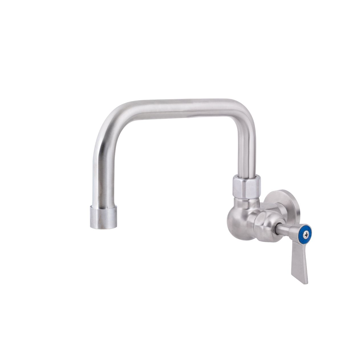 3Monkeez Stainless Steel Single Wall Mount Faucet with Single Handle and 6