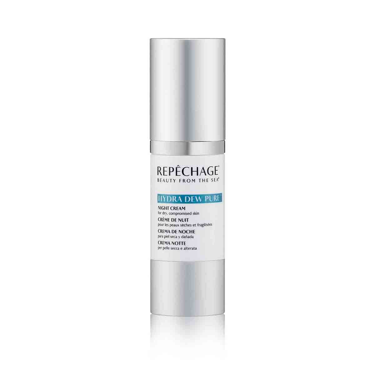 Hydra Dew Pure™ Night Cream - Intense Hydration & Anti-Aging Night Face Moisturizer for Dry Skin | Deep Nourishing & Wrinkle Reduction | Perfect for Nighttime Skincare Routine & Travel