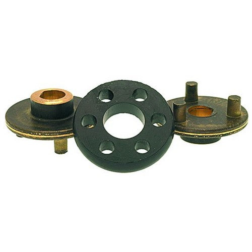 Stainless Steel Flange Pump Metal Coupling - Heavy Duty Industrial Fluid Transfer Fittings for Water, Oil & Chemical Applications