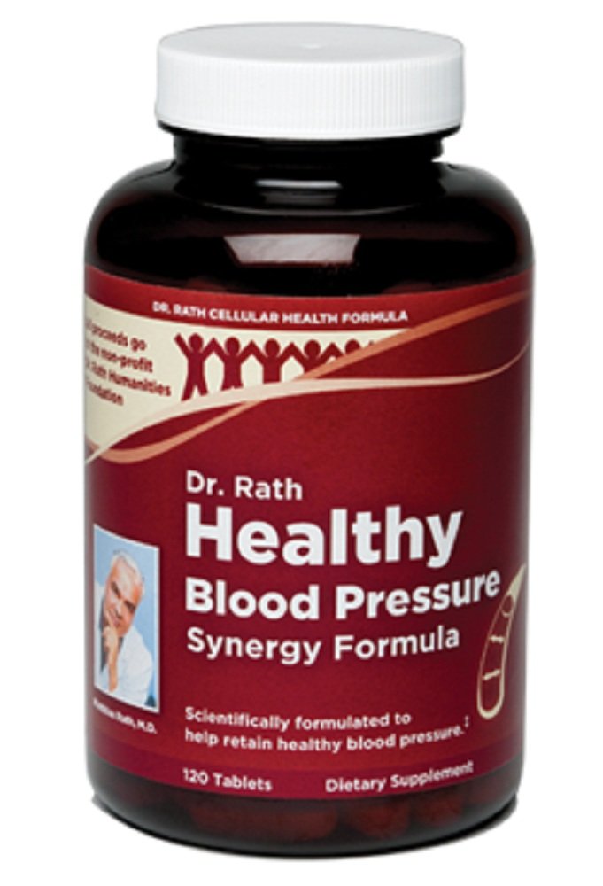 Dr. Rath Healthy Blood Pressure Support Supplement - 90 Tablets for Cardiovascular Health | Supports Normal Blood Pressure Levels for Active Lifestyles