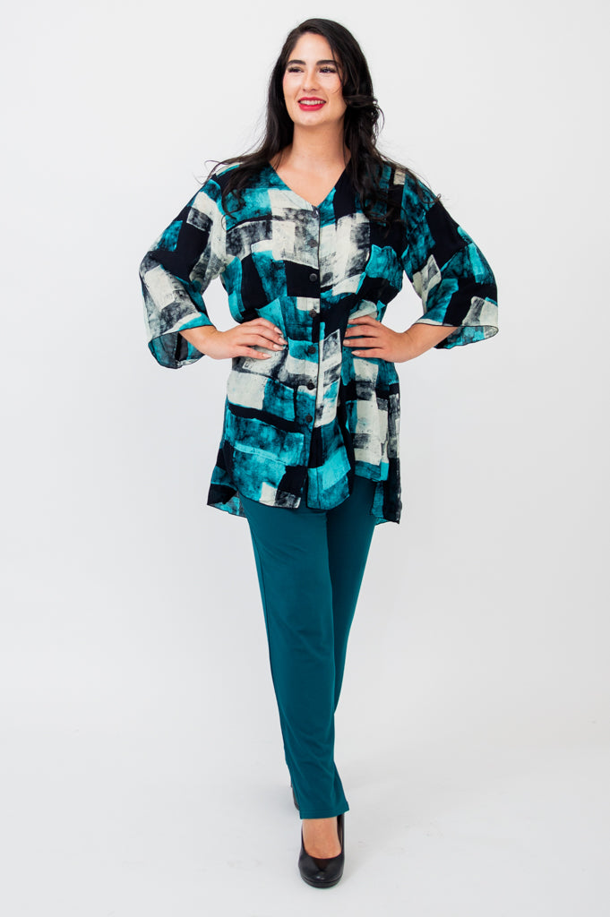 Darla Blouse by Biniko - Elegant Women's Fashion Top for Work & Casual Wear | Perfect for Office, Date Night & Everyday Outfits
