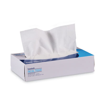Premium White 2-Ply Facial Tissues - 100 Boxes (30 Packs/Case) | Soft & Strong for Home, Office & Travel Use