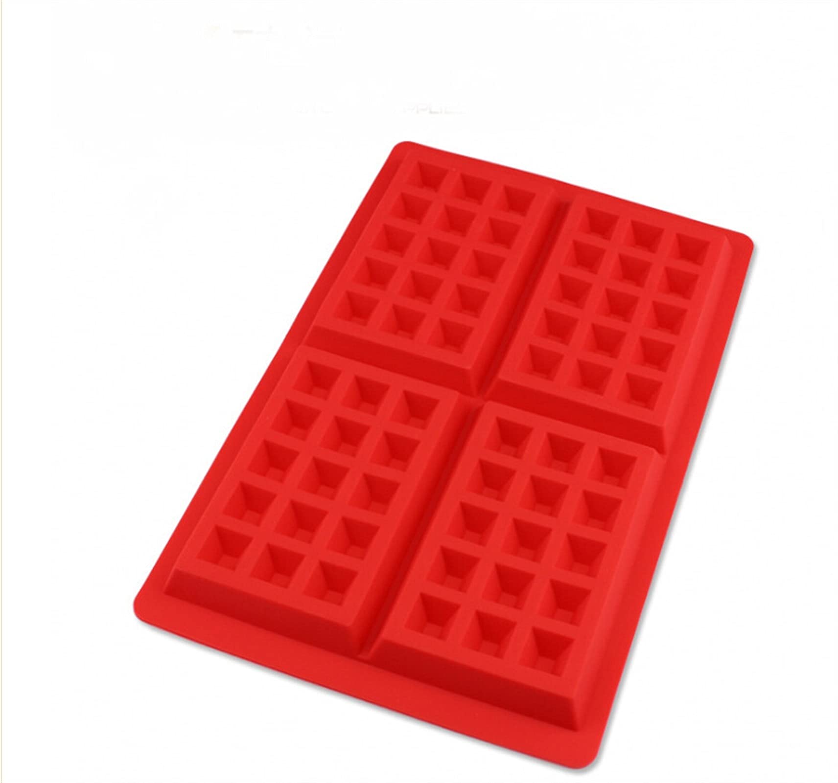 Non-Stick Silicone Waffle Cake Mold - Kitchen Baking Tools for Perfect Waffles, Cakes & Desserts - Ideal for Home Bakers & Breakfast Enthusiasts
