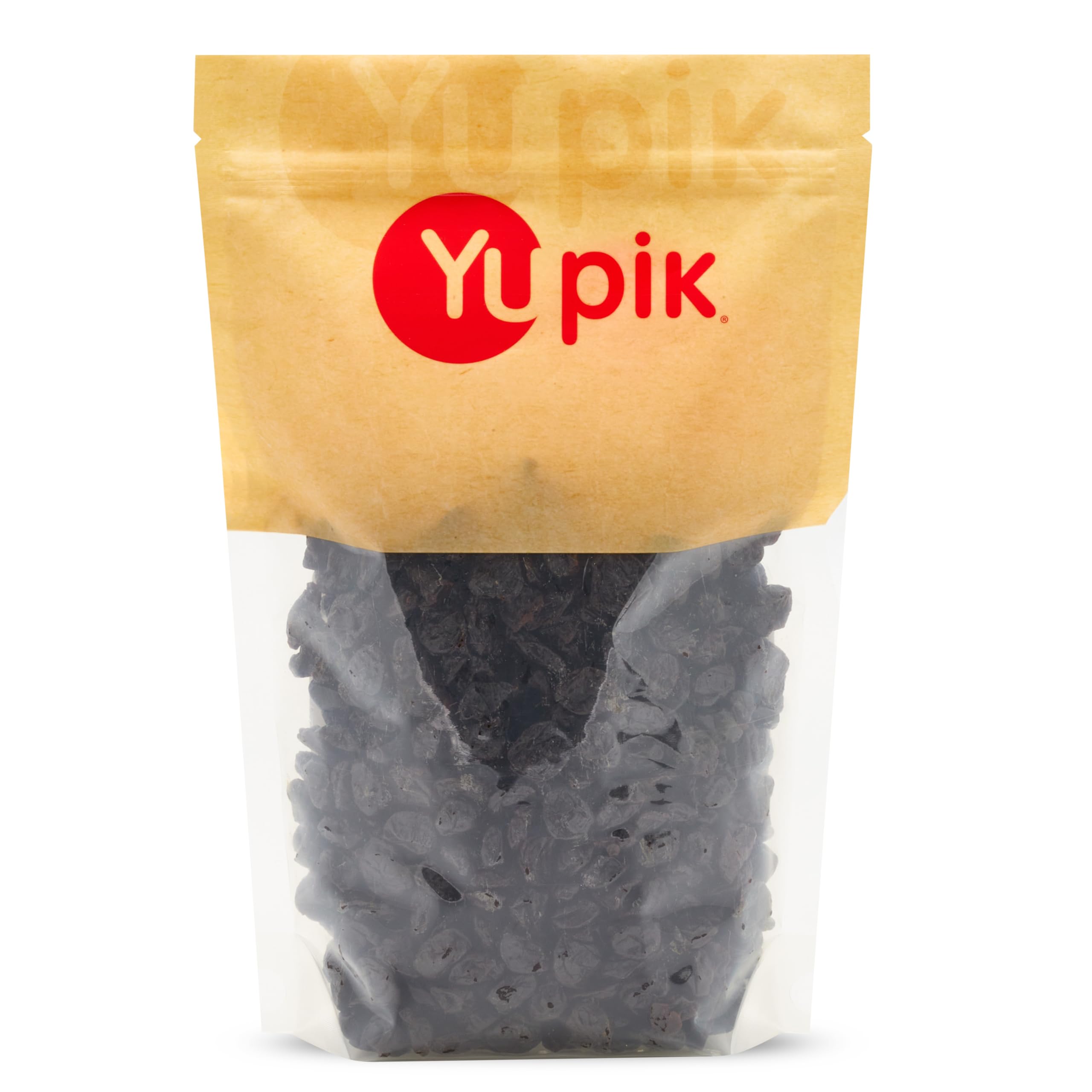 Yupik Dried Cherries 2.2 lb - Gluten-Free, Kosher, Sweetened Tart & Sweet Whole Pitted Cherries - High Fiber Fruity Snacks - Perfect for Baking, Yogurt Topping & Healthy Snacking