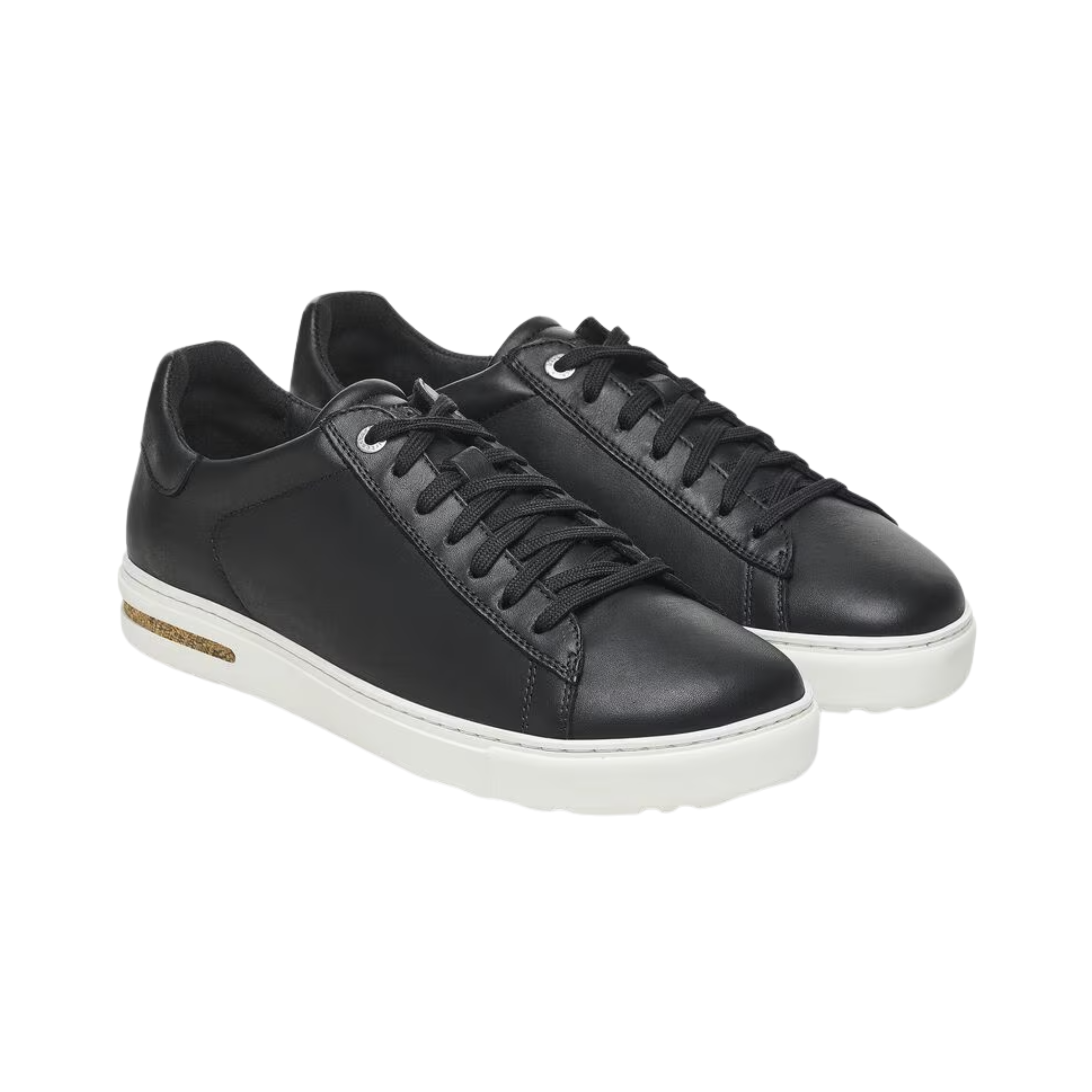 Women's Black Leather Bend Low Shoes - Comfortable & Stylish for Casual Wear, Work & Everyday Outfits