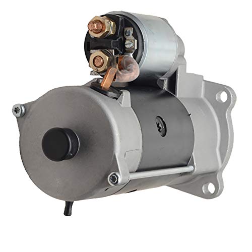 RAREELECTRICAL New 12V 9 Tooth Starter Motor Compatible With Deutz HD Engine Models 090015728 & 0001262001 - Perfect for Heavy-Duty Equipment, Agricultural Machinery, and Industrial Applications