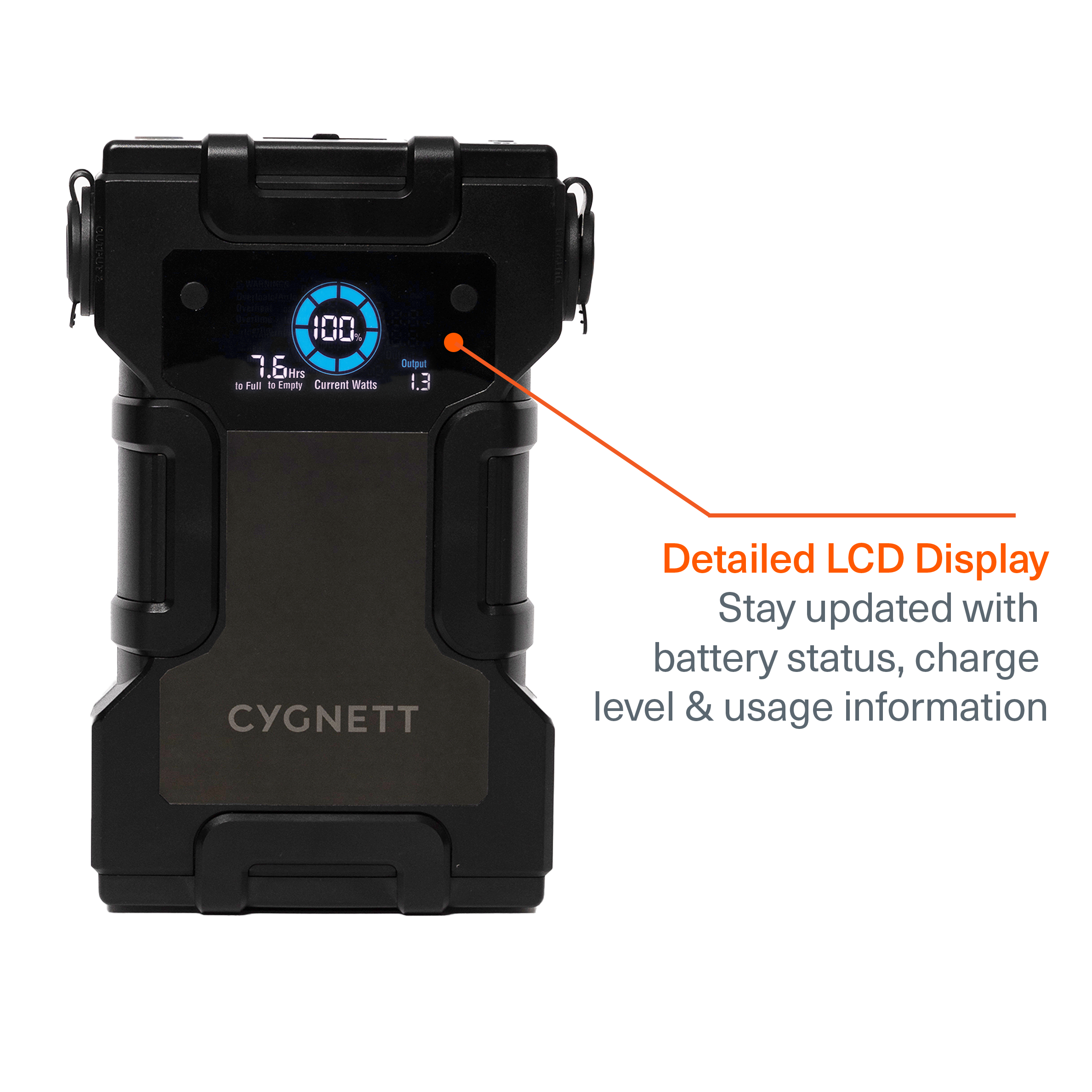 192WH Portable DC Power Pack - Rechargeable Battery for Camping, RV, and Emergency Power Backup