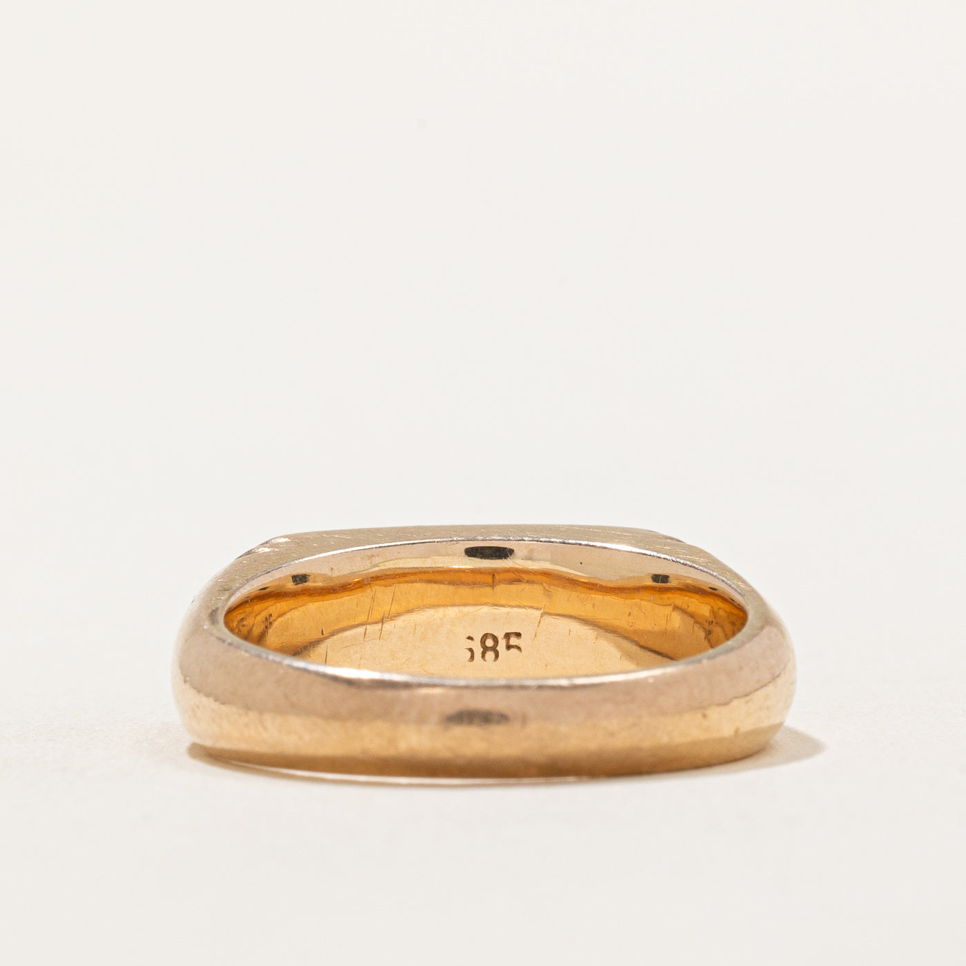 East West Cabochon Jade Ring - 1.80ct Genuine Jade Stone - Size 7.25 - Dainty Minimalist Jewelry for Women - Perfect for Everyday Wear, Gift Giving & Special Occasions