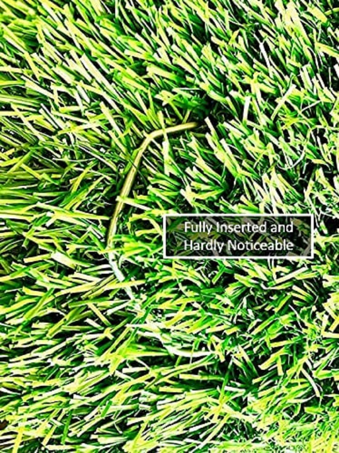 Heavy Duty Landscape Sod Staples - 2000 Pack of Sturdy Garden Stakes & Fabric Pins for Lawn, Turf & Weed Barrier Installation
