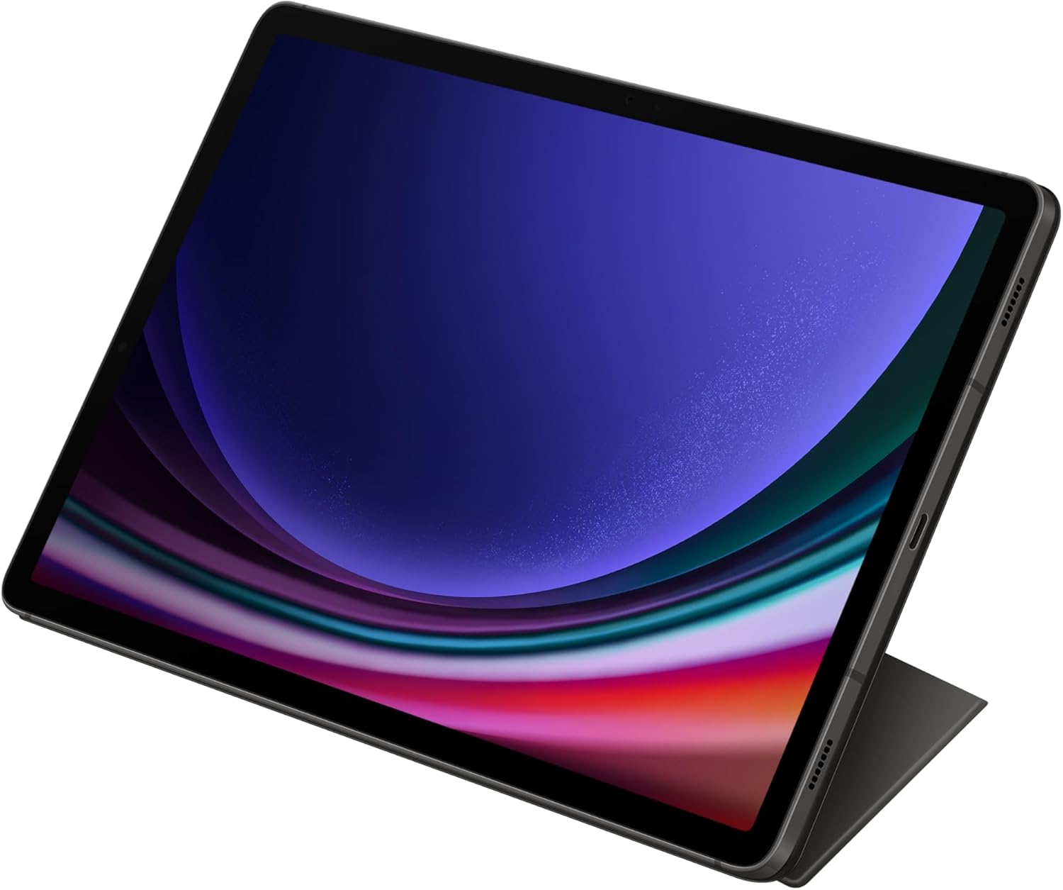 Samsung Galaxy Tab S9 S10 S10 FE Official Smart Book Cover - Slim Protective Case with Auto Wake/Sleep | Black | Perfect for Work, Travel & Home Use