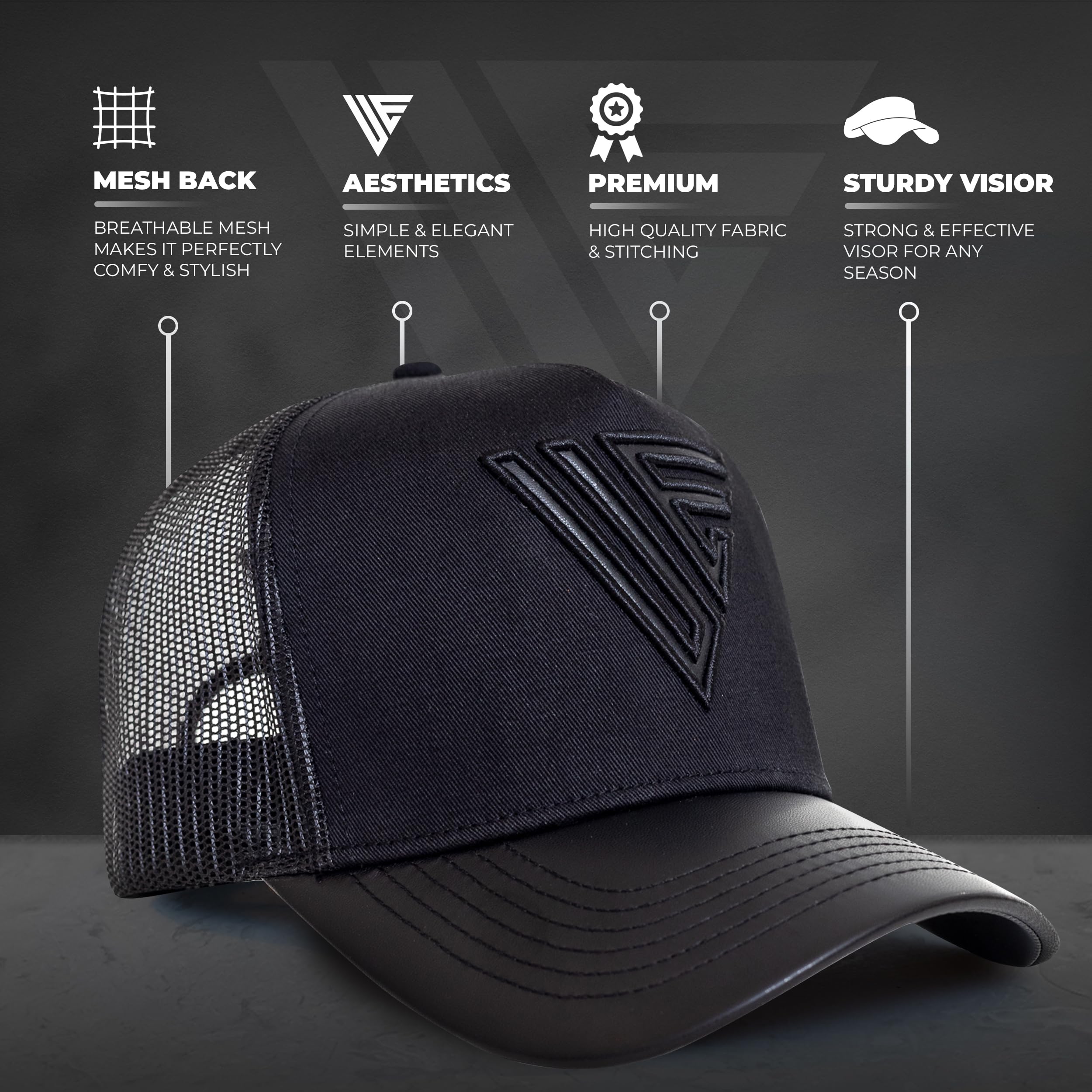Trendy Mesh Back Baseball Cap for Women - 5-Panel Trucker Hat with Snapback Closure - Perfect for Outdoor Activities, Sports & Casual Wear