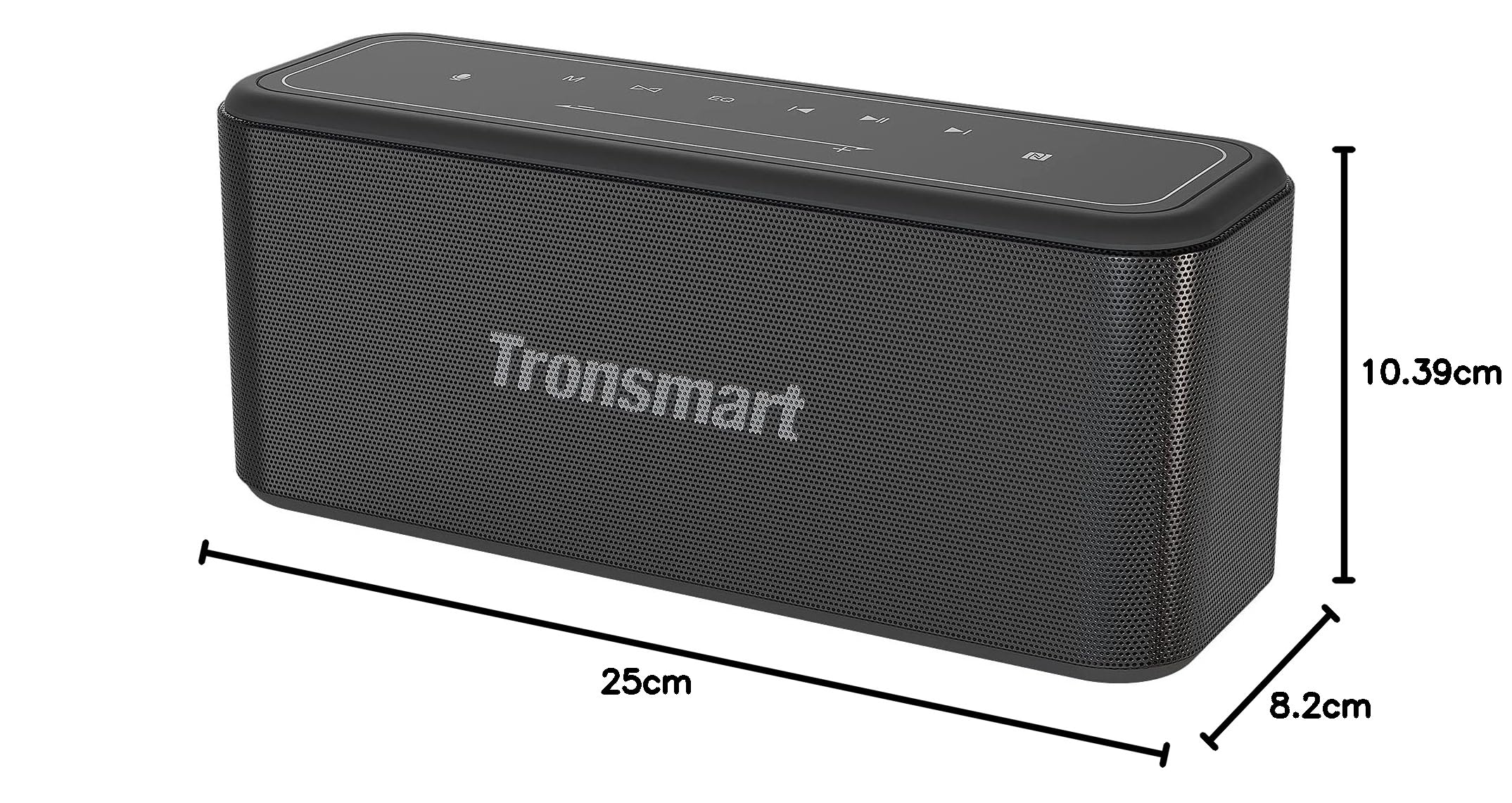 Tronsmart Mega Pro Wireless Bluetooth Speaker - Portable Outdoor Speaker with 50W HD Sound, IPX6 Waterproof, 30H Playtime for Camping, Beach, Pool Parties & Home Use