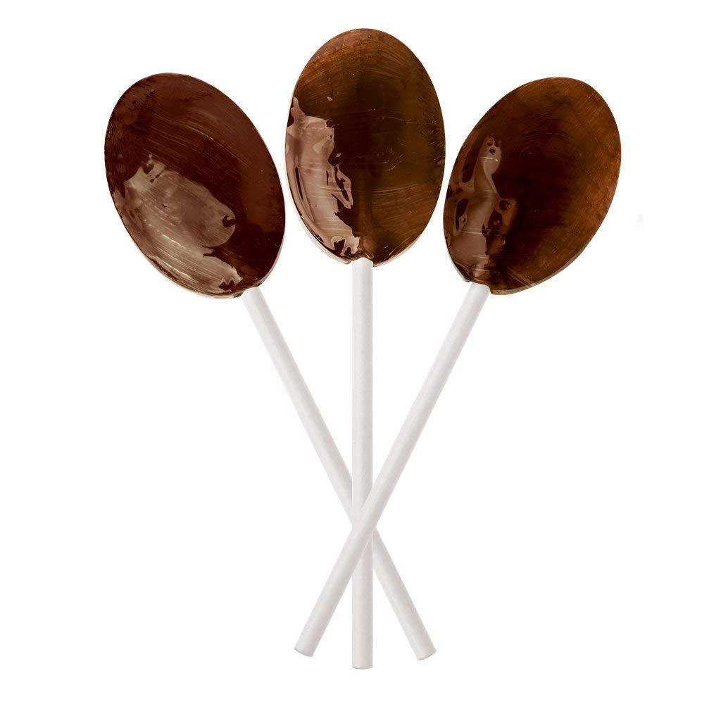 Dr. John’s Sugar Free Hard Candy - Keto Friendly Lollipops with Zero Sugar, Low Calorie Snacks (Chocolate Oval, 14 Count, 3.85 oz) - Perfect for Diabetics, Weight Loss & Healthy Lifestyle