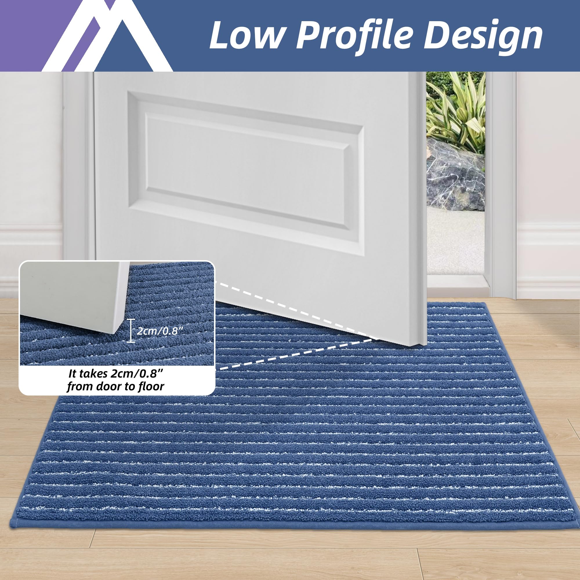 Non-Slip Washable Indoor/Outdoor Door Mat - 32