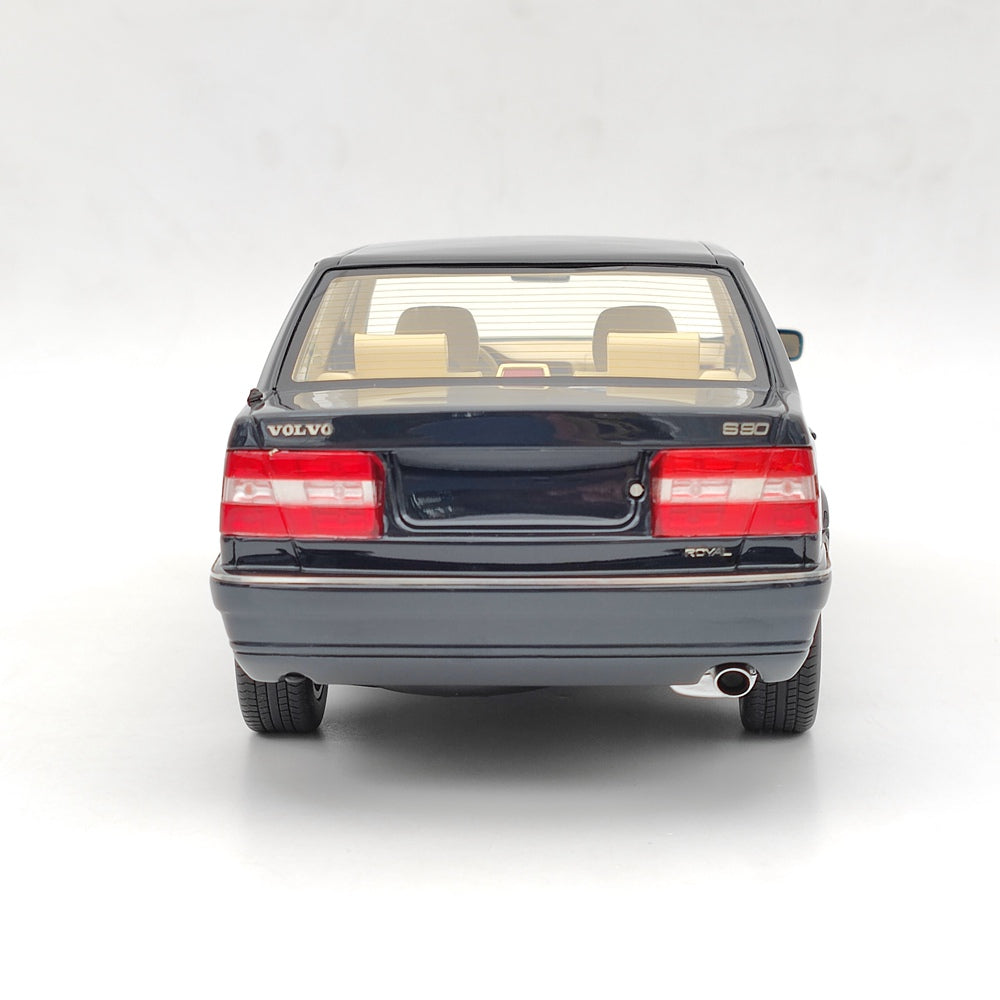 1/18 Scale Volvo S90 Royal Level 3 1998 Blue Resin Model Car - DNA Collectibles DNA000088 - Perfect for Car Enthusiasts, Display Collections & Gift Giving