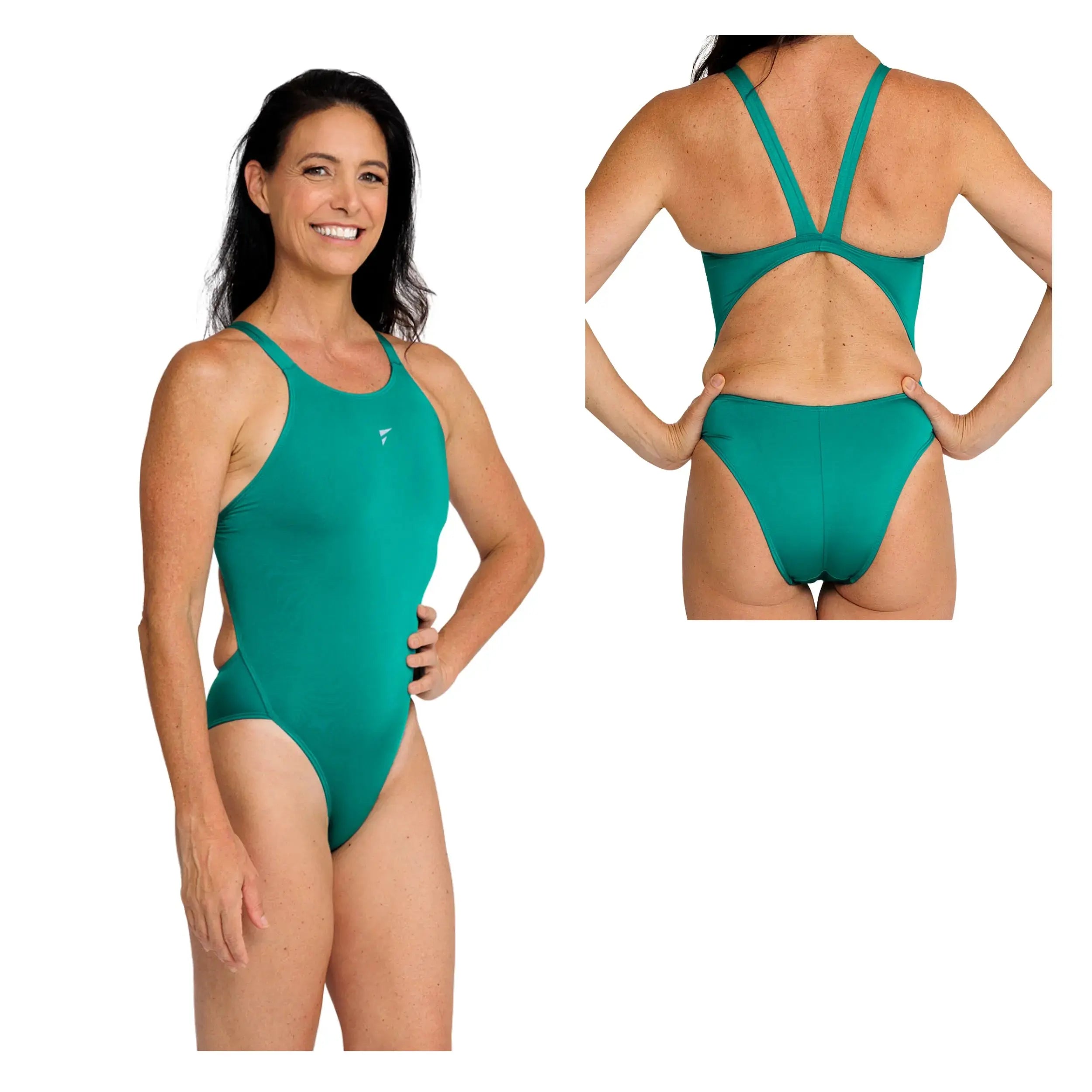 MCAV Women's Professional Training Swimwear - High Performance One Piece Swimsuit for Pool & Lap Swimming | Perfect for Swim Practice, Water Aerobics & Beach Activities