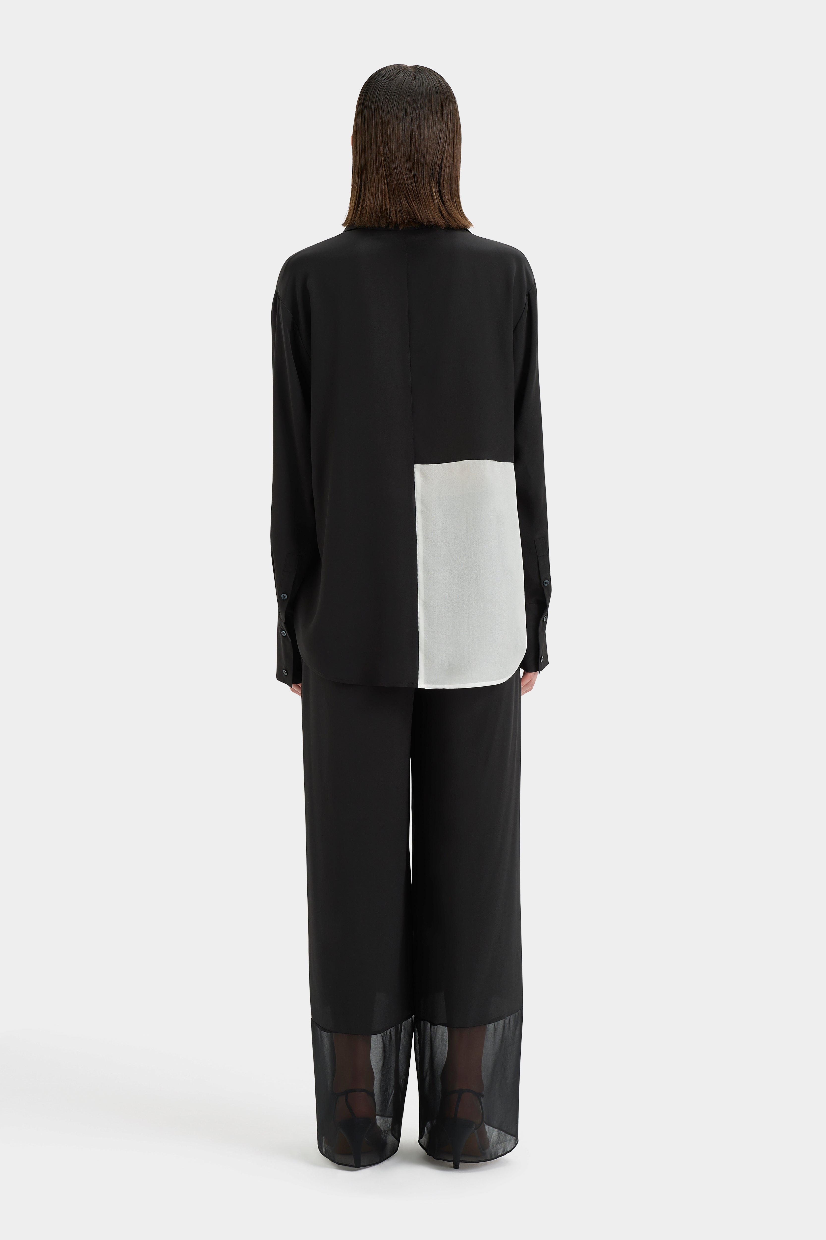 Adrienne Monochrome Pants - Stylish High-Waisted Trousers for Women | Office Wear, Casual Outfits & Evening Looks