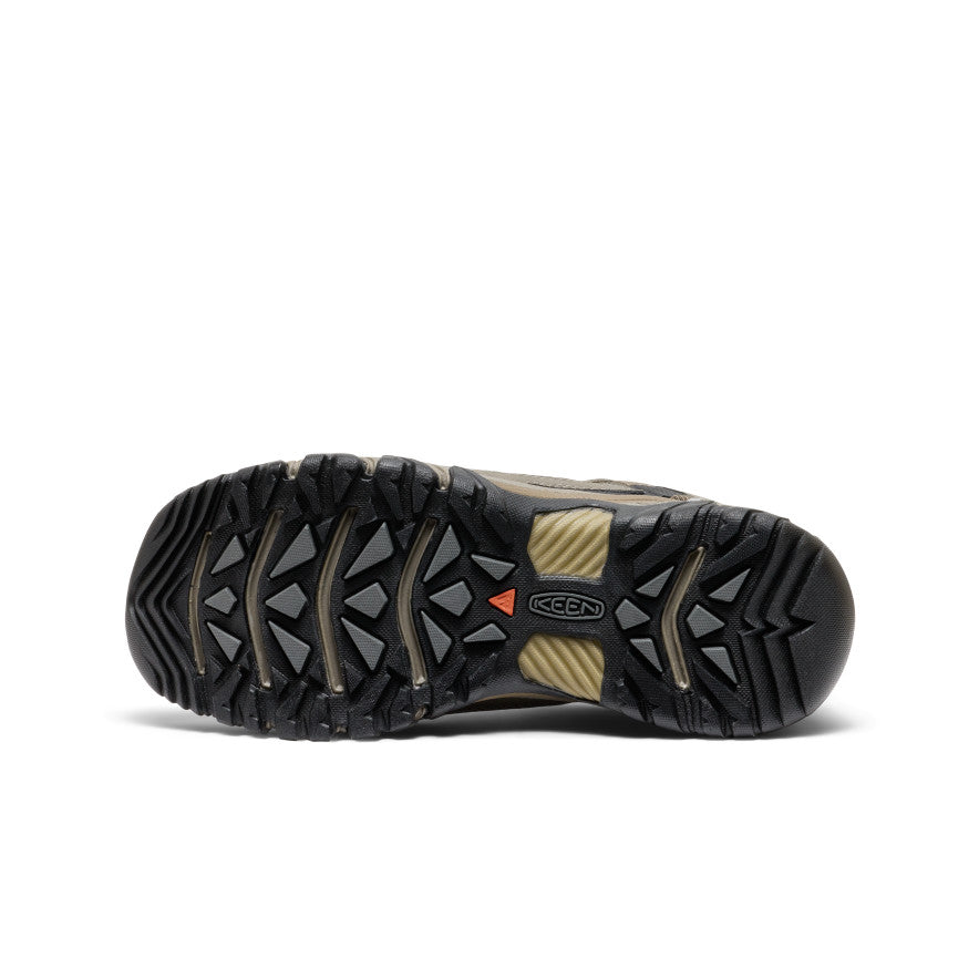 Men's KEEN Targhee III Waterproof Hiking Boots - Wide Width, Bungee Cord Lace System (Black) - Ideal for Outdoor Adventures, Trail Hiking & Backpacking