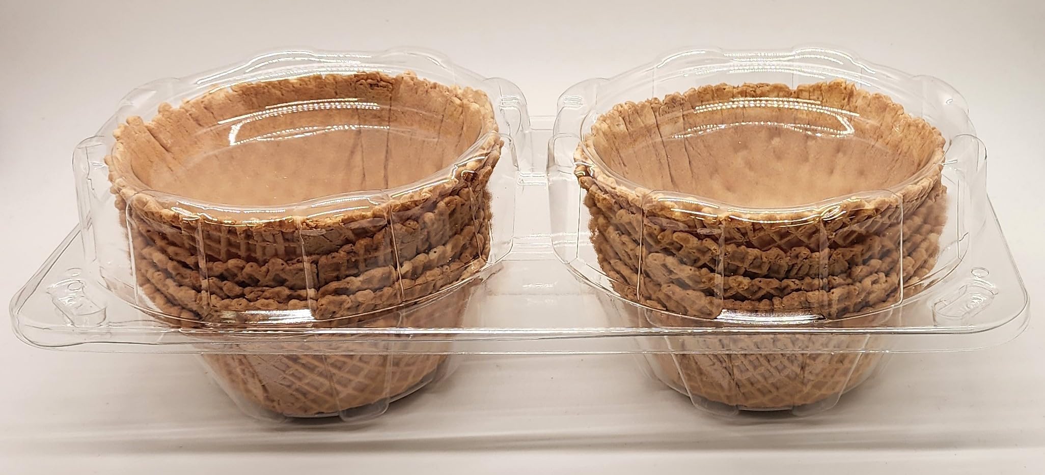 Bonbon Rio 80 Waffle Bowls (10x8 Pack) – Classic Sweet, Crispy & Crunchy Dessert Cones for Ice Cream, Yogurt & Fruit – Perfect for Parties, Family Gatherings & DIY Treats