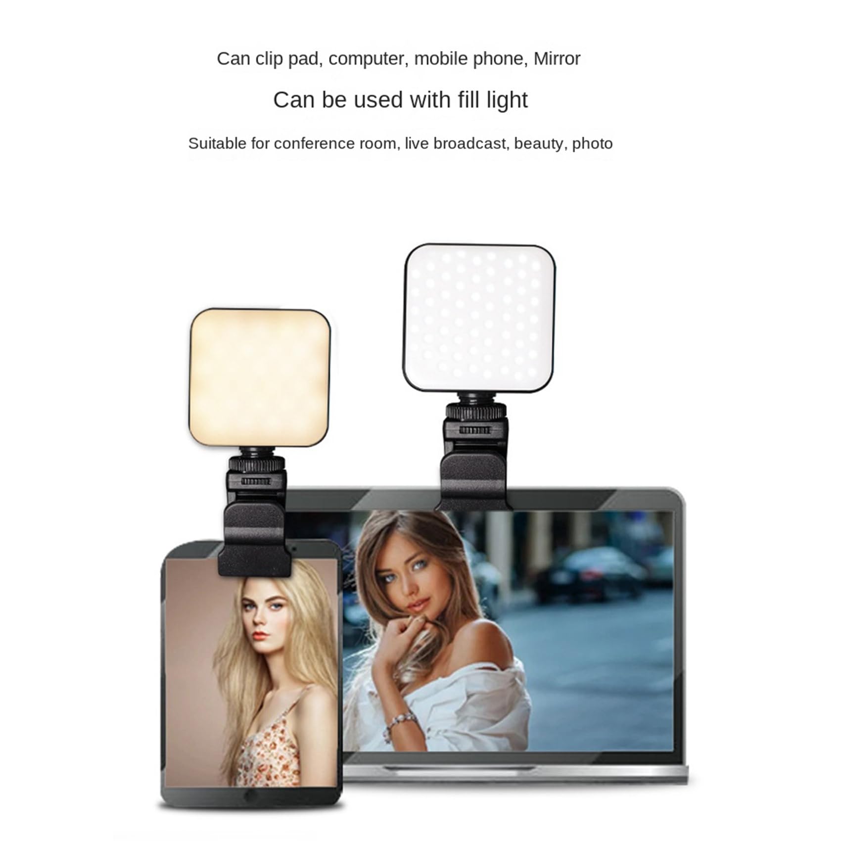 ISTOVO 3X Fill Light Clip with 1/4